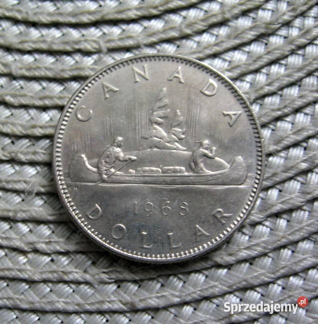 Kanada 1 Dolar 1968r wielkopolskie Kalisz