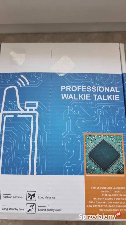 PROFESSIONAL WALKIE TALKIE mazowieckie Legionowo