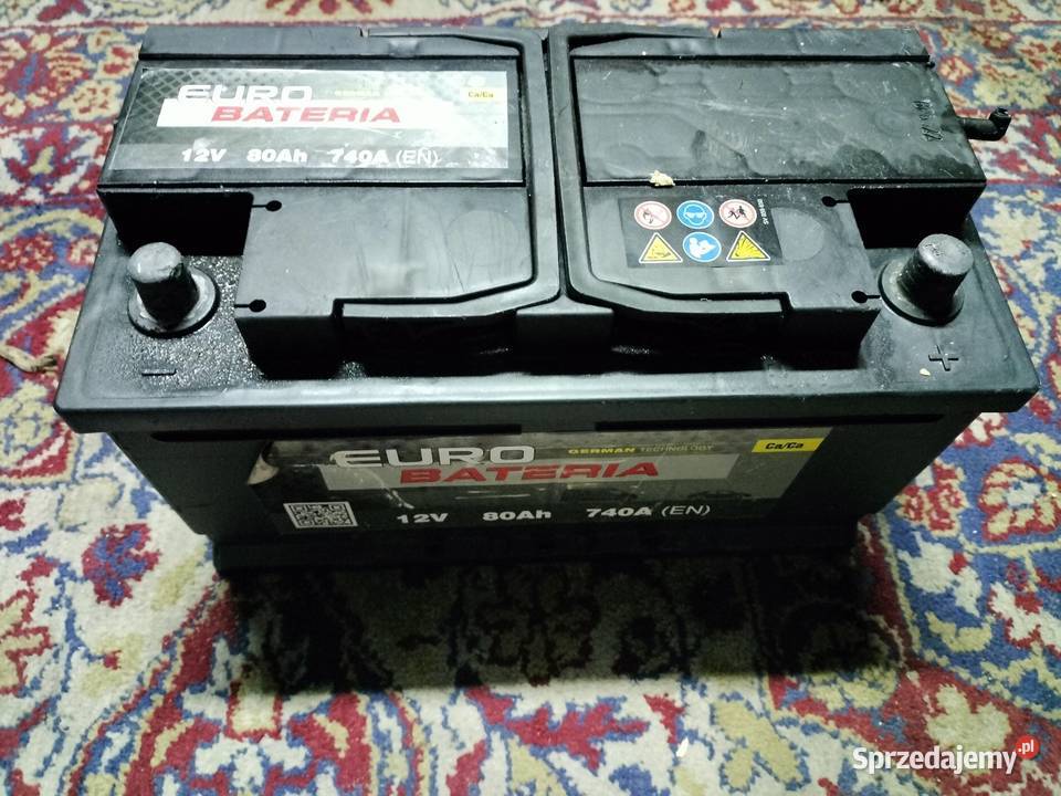 Akumulator Euro BATERIA 12V 80Ah 740A EN dolnośląskie Zbaków Górny