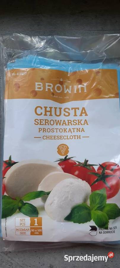 Dwie formy serowarskie chusta serowarska Koszalin sprzedam