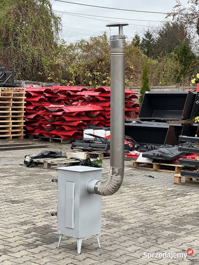 Piec koza ogrzewacz pomieszczeń cegły szamot kw Kutno