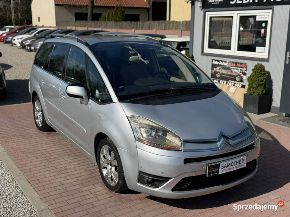 Citroen C4 Grand Picasso GwarancjaZarejestrowany przyciemniane szyby mazowieckie Sade Budy sprzedam