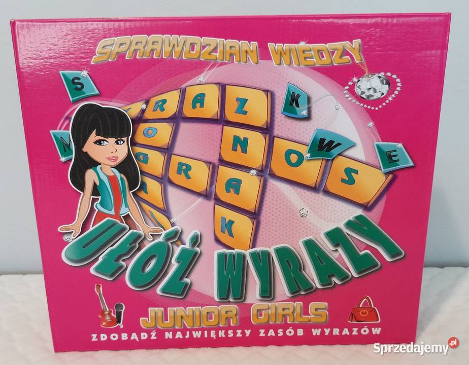 Gra edukacyjna ułóż wyrazy Junior Girls FAN Czeladź