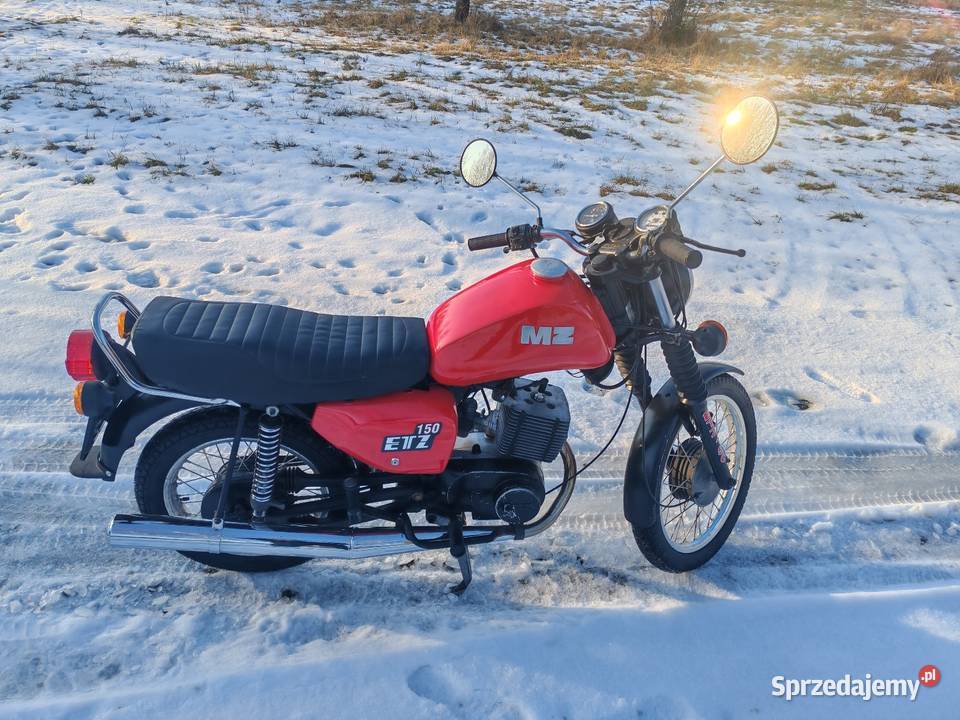 Mz etz 150 czerwony śląskie
