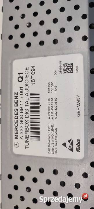 MERCEDES GLC W253 TUNER WZMACNIACZ RADIA dolnośląskie