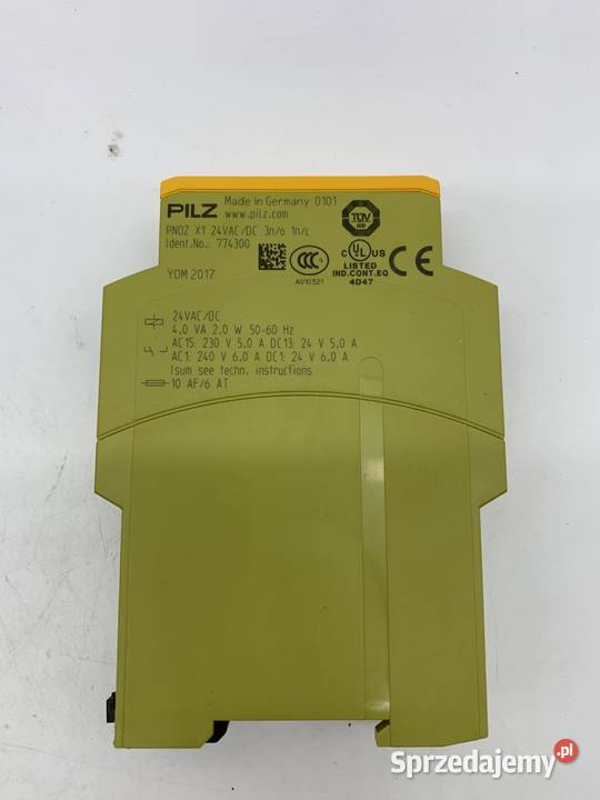 Pilz PNOZ X1 24VACDC 3no 1nc 774300 Used Warszawa