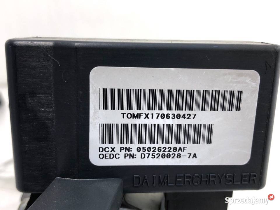 STACYJKA DODGE CALIBER 05057297AG 18 150 KLUCZYK