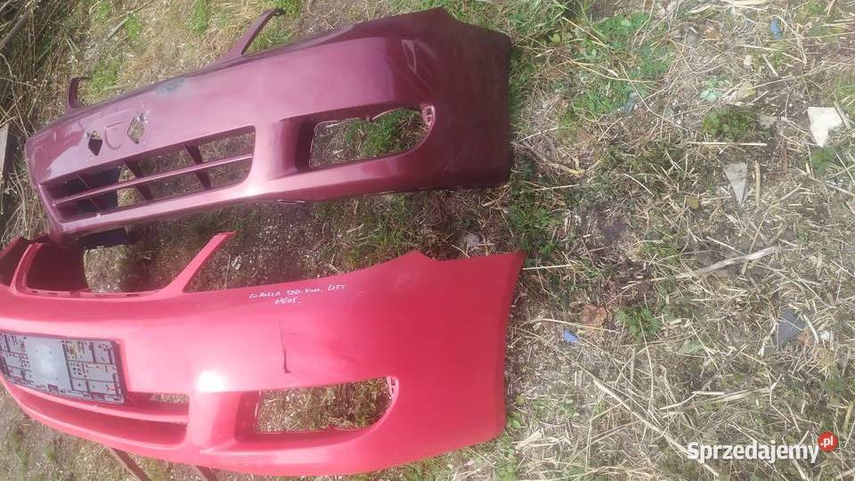 Toyota Corolla sedan kombi e12 zderzak przód Części Byków