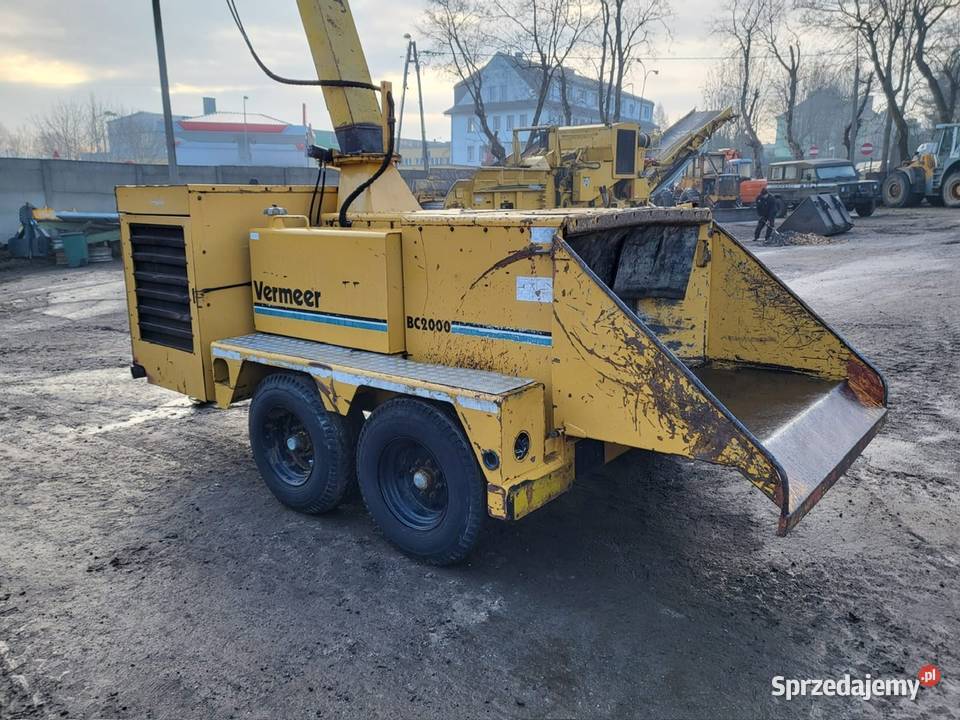 Rębak Vermeer BC 2000 Rolnictwo małopolskie Jordanów