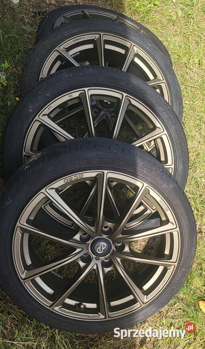 Felgi aluminiowe Enkei 18 z oponami Prądocin