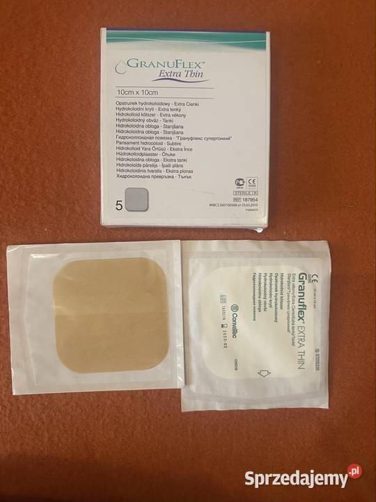 Granuflex Thin 10cmx10 2 sztuki Zabrze