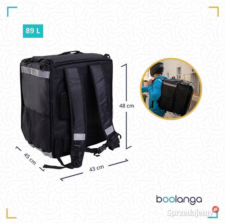 Izolowana torba na jedzenie 89L teleskopowa Myszyniec sprzedam