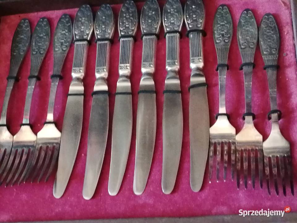 Komplet sztućców obiadowych Hepx że stali Kraków