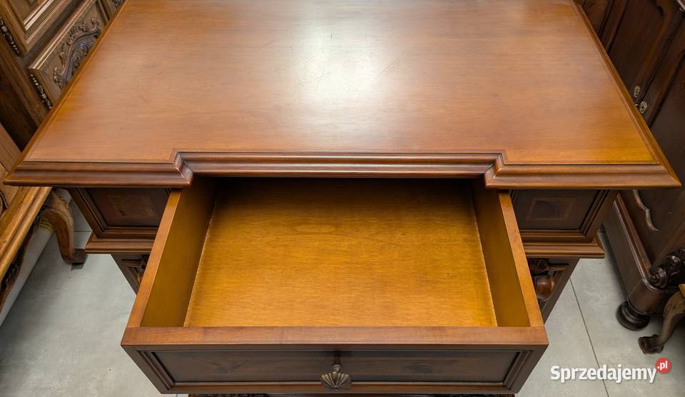 Pięknie zdobiona włoska komoda intarsjowanasklep Dąbrowa Górnicza