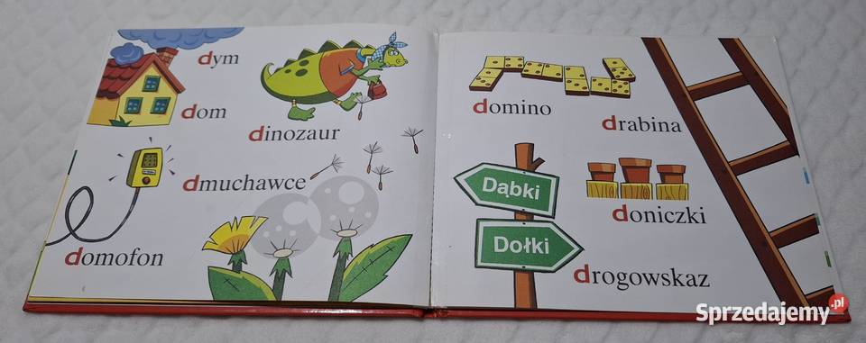 ABC Uczę się D dinozaur Strzałkowska Hachette Czeladź