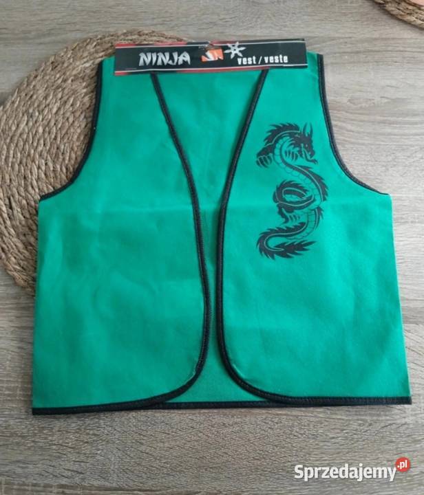 Kamizelka zielona bal przebierańców karnawał sprzedam