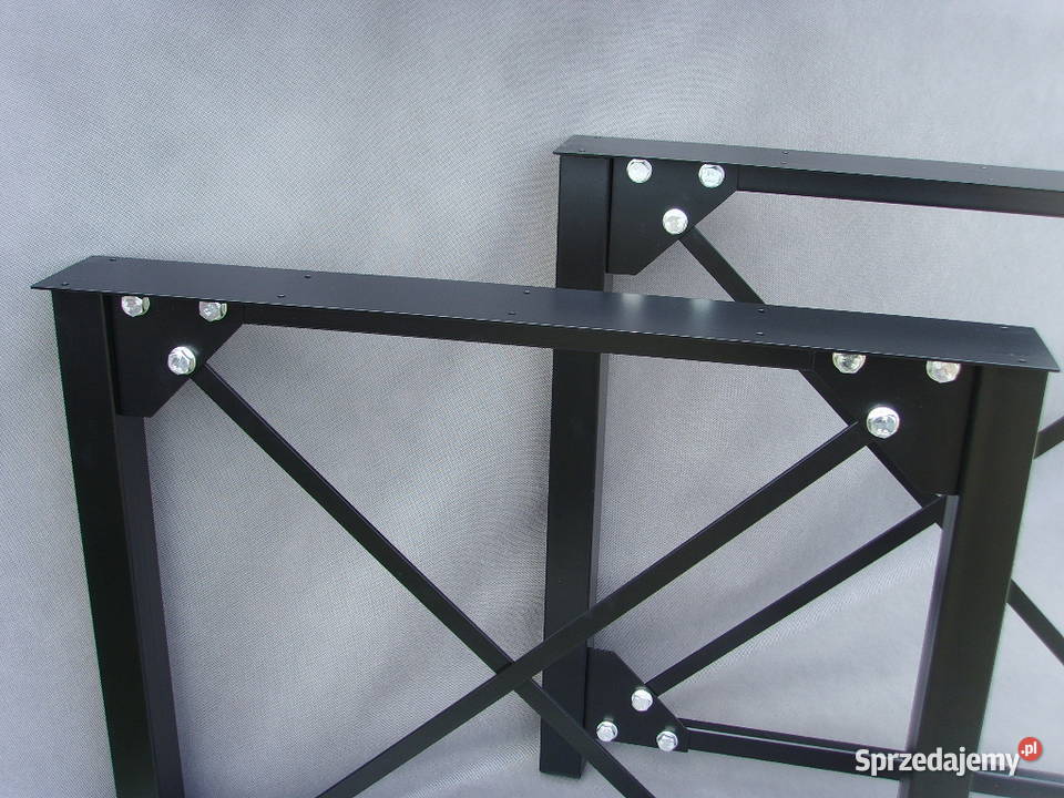 Nogi metalowe do stołu 80x73 Loft Industrial Łódź