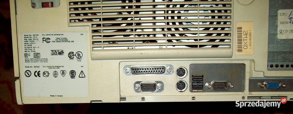 dell optiplex GX1 desktop dcm Łask