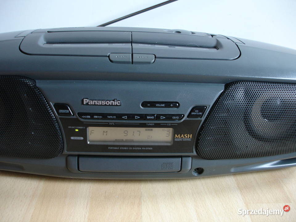 Radiomagnetofon PANASONIC RXDT505 Zielona Góra