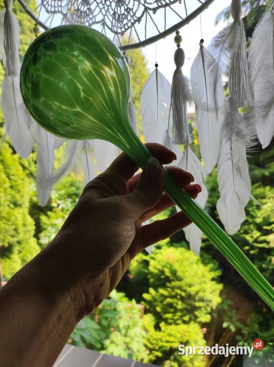 dozownik do kwiatów szklana pompowana ozdobna Kielce