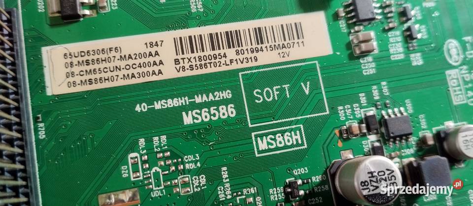 Thomson 65ud6336 czesci LED Telewizory Bydgoszcz