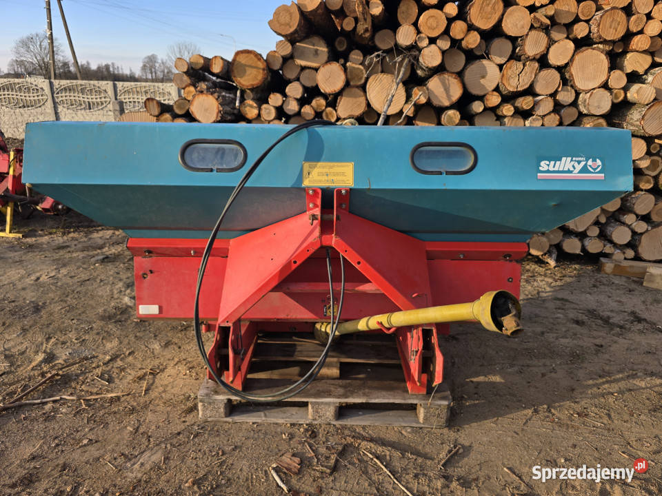 Rozsiewacz nawozów mineralnych SULKY DPX 1505 Włosty