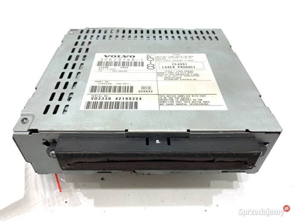 RADIO VOLVO V50 30679758 0312 ODTWARZACZ Sprzęt audio fabryczny