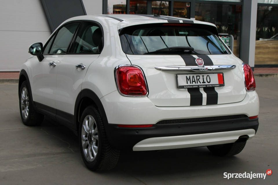 Fiat 500x Bezwypadkowy bogata wersja autoalarm Gliwice