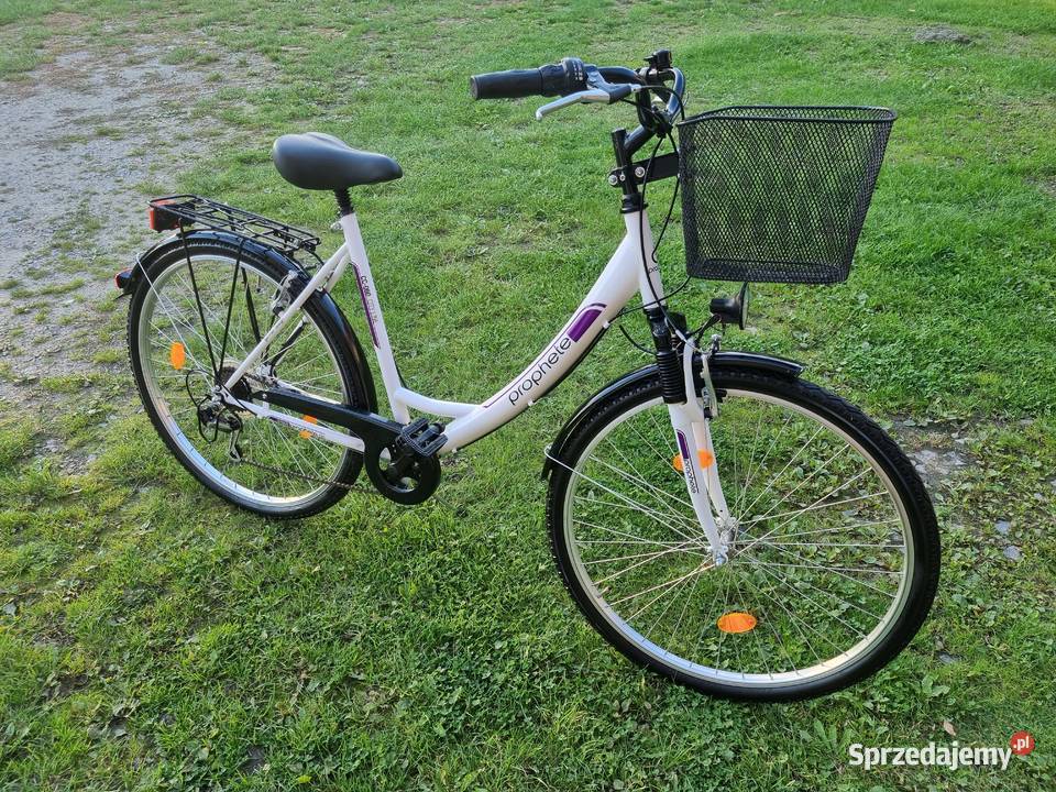 Rower Aluminiowy Damka 6 Biegów Amortyzator Miejskie Dzierżoniów
