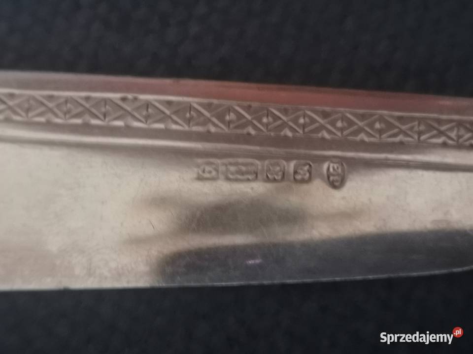 Komplet sztućców do ryb punce plater w