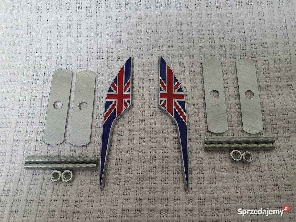 PRZYKRĘCANY NA GRILL EMBLEMAT ZNACZEK ANGLIA wielkopolskie Poznań