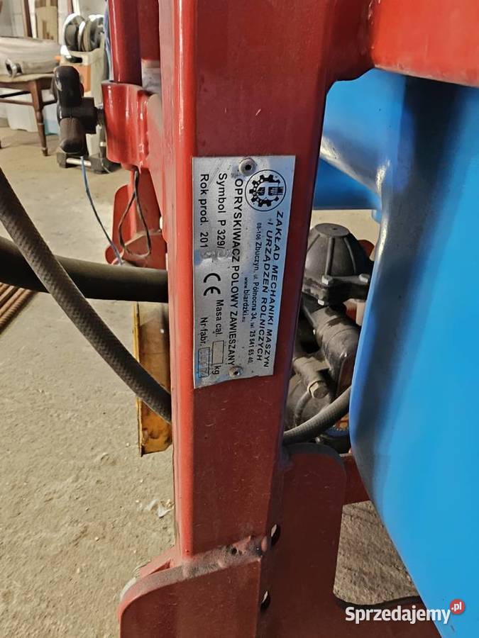 Opryskiwacz 600l 15 metrów hydraulika Zawieszane mazowieckie Nasielsk