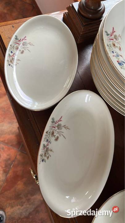 Talerz śniadanie Royal Ivory Łączka Bohemia Made Gdańsk sprzedam