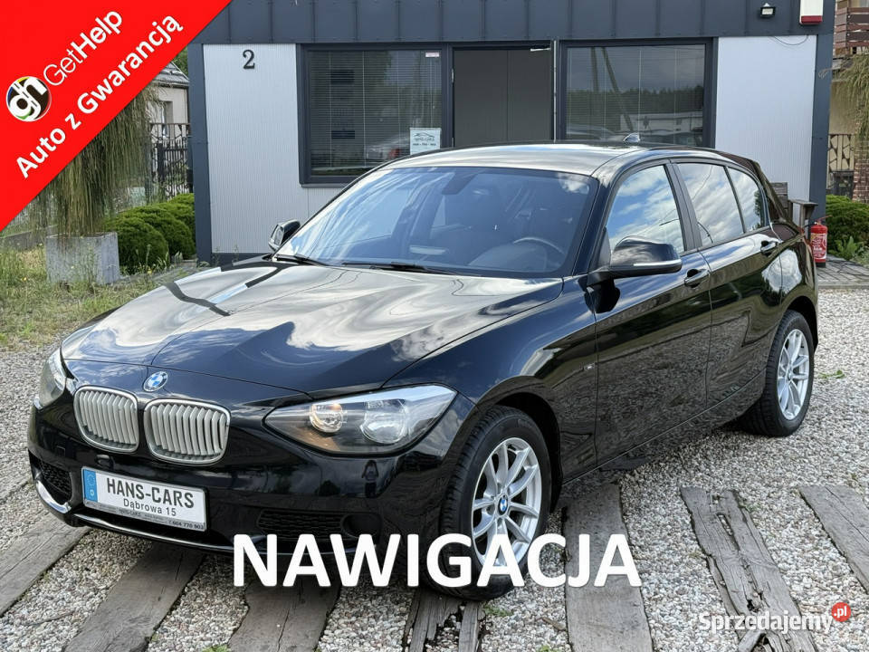 BMW 116 naviz Niemiec F20 2011 Dąbrowa