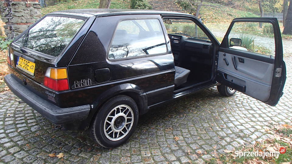 Volkswagen Golf II Boston na żółtej MK2 gaz Katowice