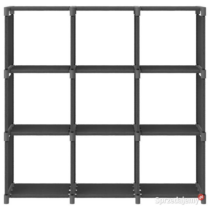 Regał z 9 przegrodami szary 103 x 30 x 1755