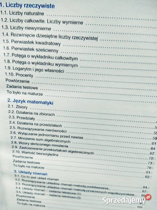Zbiór zadań 1 nowa era matematyka ponadpodstowa