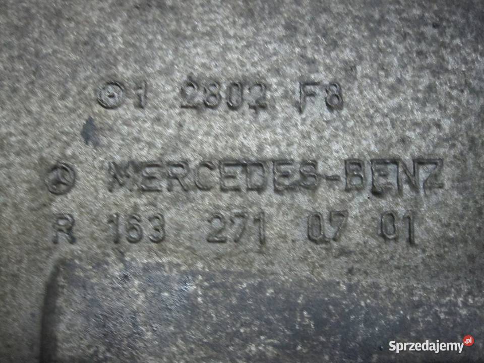 Mercedes ML 37 V6 04R 245 R1632710701 SKRZYNIA