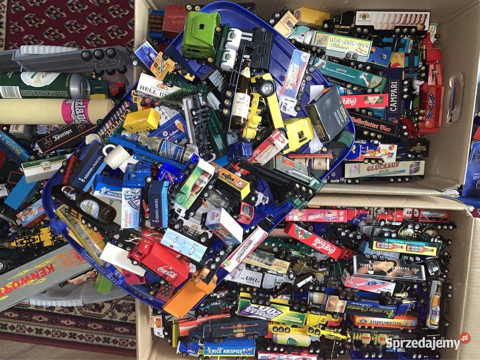 Ciężarówki samochodziki z browara niemieckiego dolnośląskie Nowa Ruda