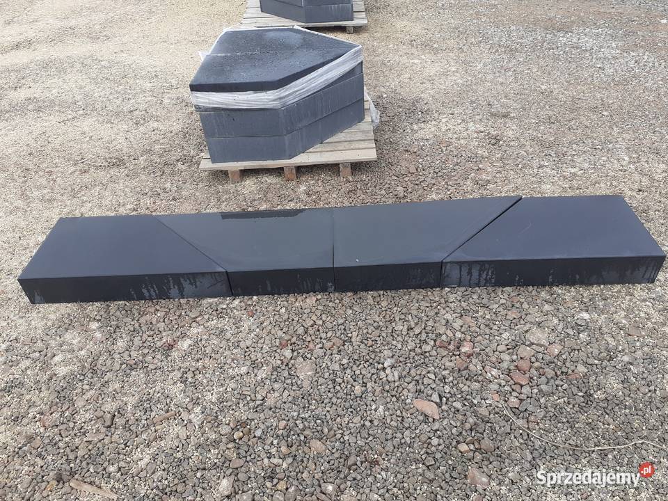 Stopień Venetto Betonowy skośny 45x90 grafit II mazowieckie Wielogóra