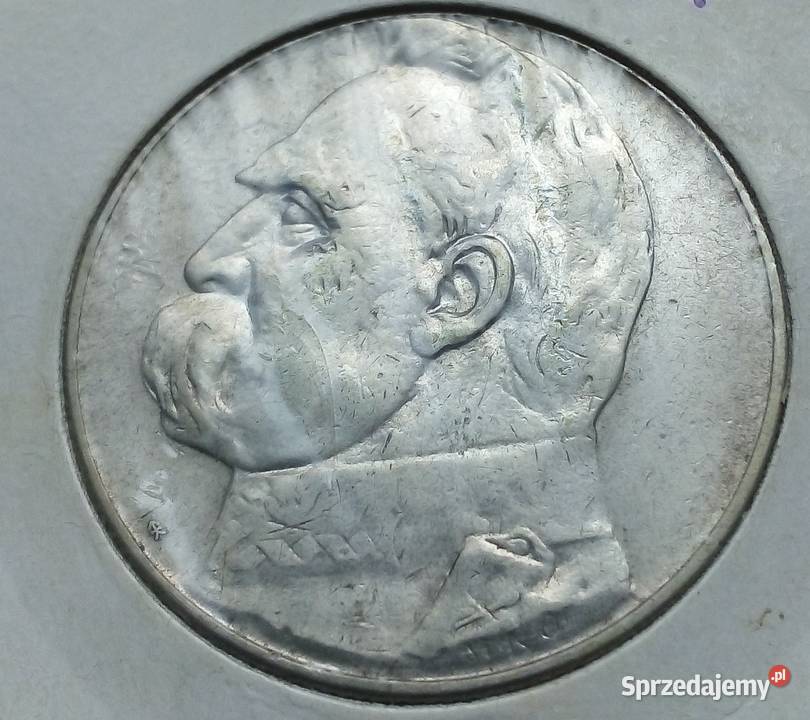 POLSKA5 ZL1934 r SREBRO 750 J PIŁSUDSKI mazowieckie Legionowo