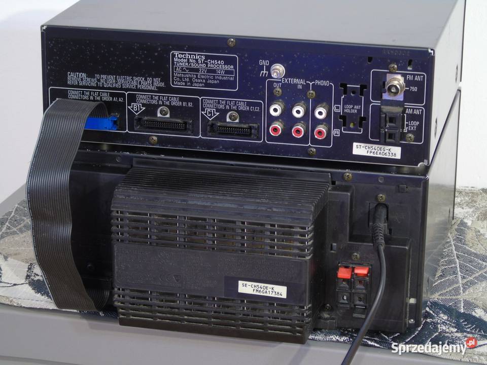 Amplituner Technics SE CH540 STCH540 sprawny Wieże i miniwieże podkarpackie Jasło