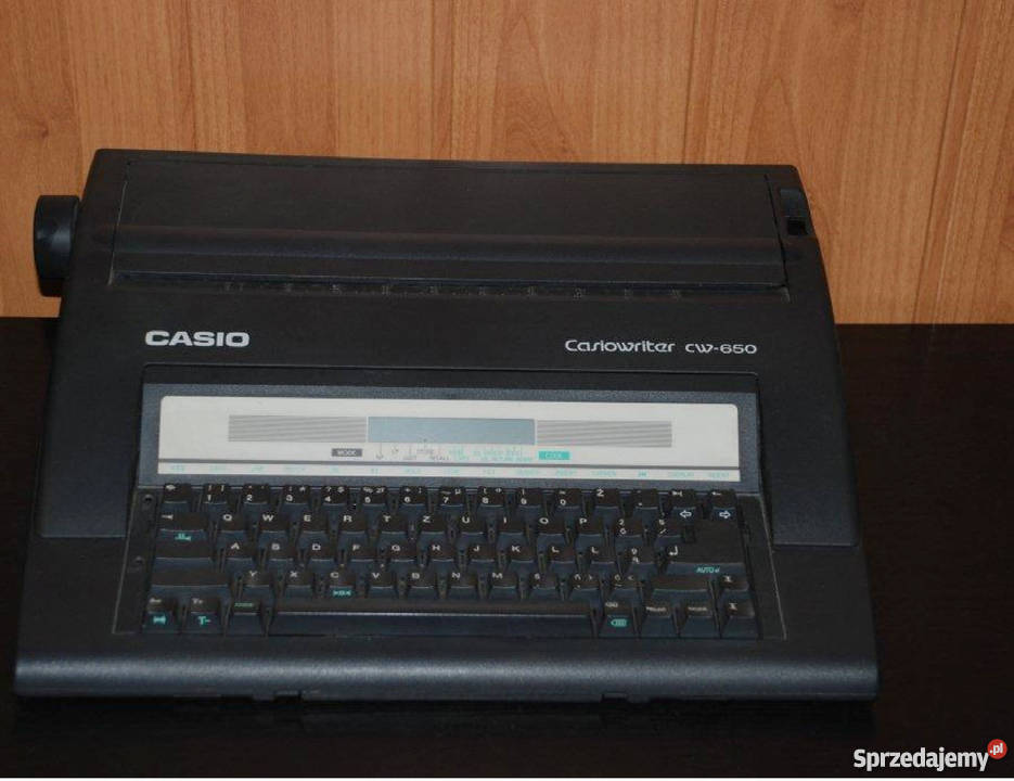 casio maszyna do pisania Chorzów