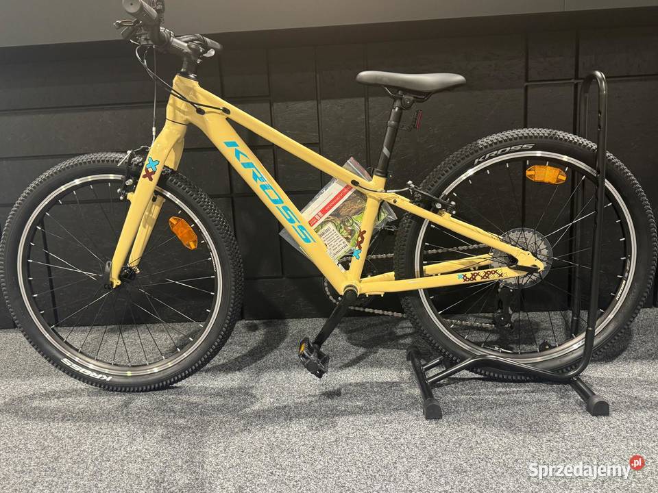 Rower dziecięcy MTB KROSS Level JR 10 Beż Raty 0 wielkopolskie Poznań