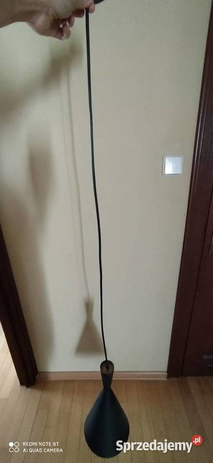 lampa sufitowa wisząca czarna Poznań
