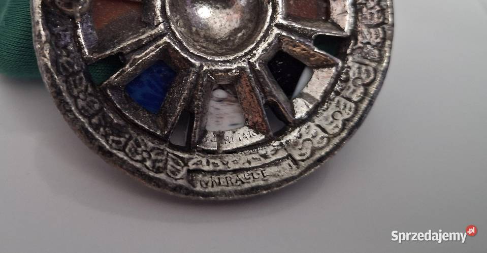 Zabytkowa broszka wykonana Miracle Lublin sprzedam
