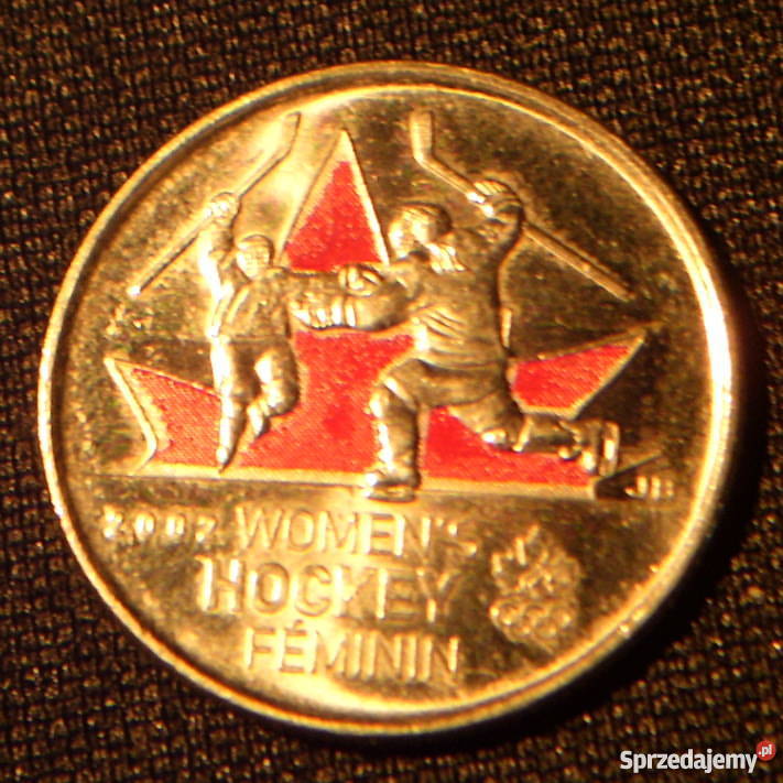 CANADA 25 cents Women HOCKEY Kraków sprzedam