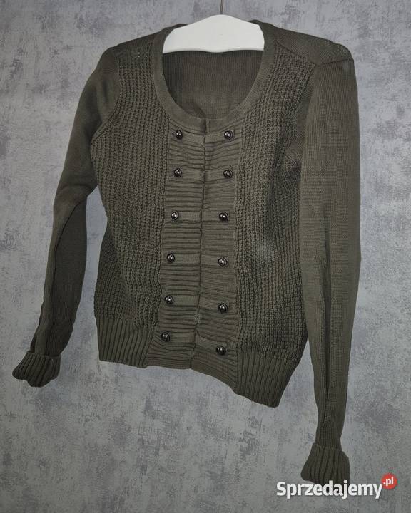 Sweter damski guziki 38M