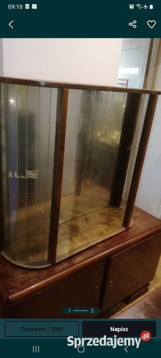 Nadstawka góra kredensu witryny prl pomorskie