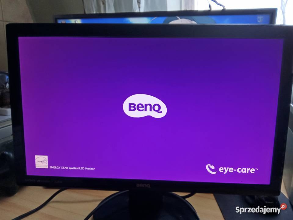 Monitor w stanie BenQ GL2250 czarny HDMI LED 215 Monitory i projektory Radom